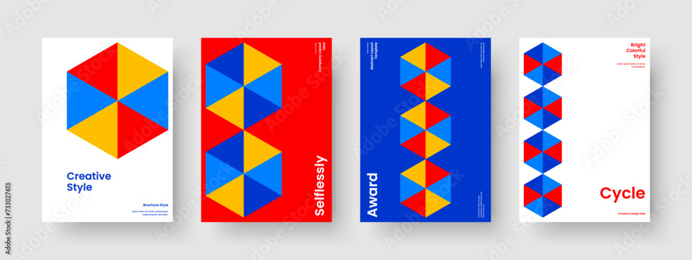 Geometric Book Cover Design. Abstract Brochure Layout. Modern Report Template. Banner. Flyer. Business Presentation. Poster. Background. Advertising. Magazine. Brand Identity. Newsletter. Handbill