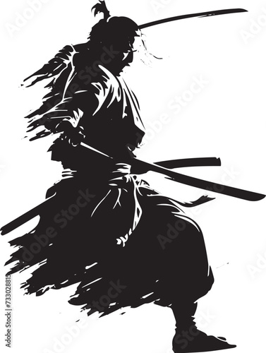 macchia di inchiostro di un samurai 2