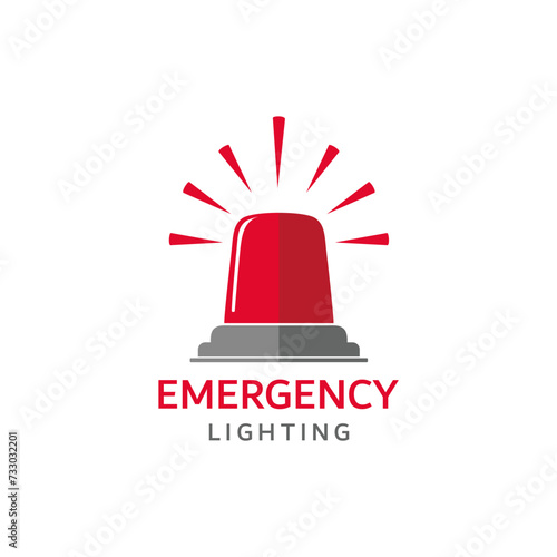 icon symbol for emergency light.