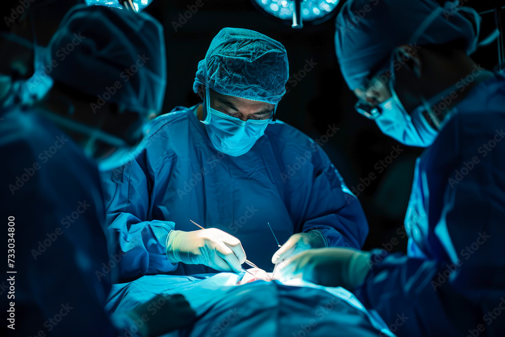 Surgeons conducting emergency surgeries in the field, demonstrating adaptability and expertise in challenging conditions. Surgeons conducting emergency surgeries in the field, demonstrating adaptability and expertise in challenging conditions.