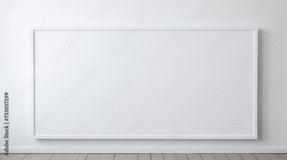 Pure white canvas for visual creativity Pure white canvas for visual creativity