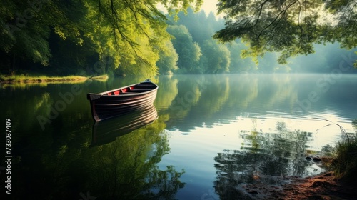 Serene nature scene, invoking a sense of peace and tranquility