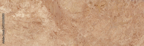 High-Resolution Close-Up View of Polished Beige Marble Texture photo
