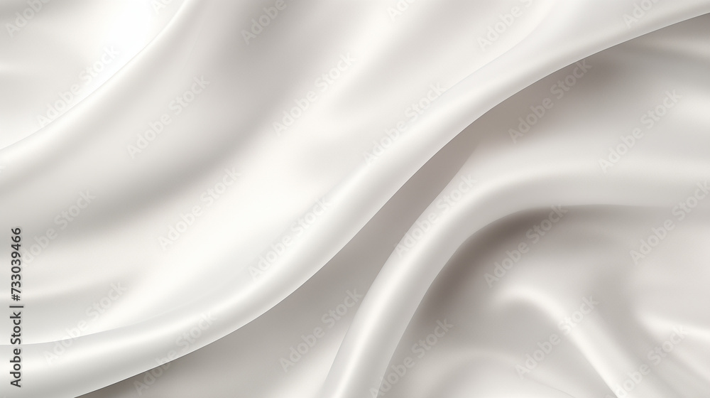 Plain White Satin Texture: Silky Background Detail Plain White Satin Texture: Silky Background Detail