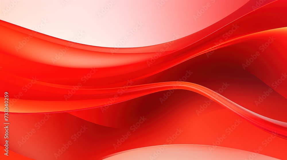 Red abstract background. Dynamic shapes composition, generative ai, Red abstract background. Dynamic shapes composition, generative ai,