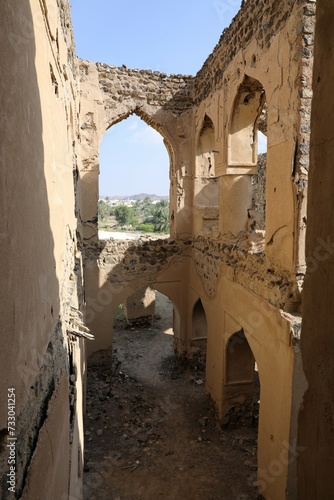 Ruins Old Ibra in Oman photo