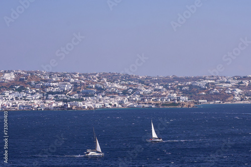 地中海のヨット