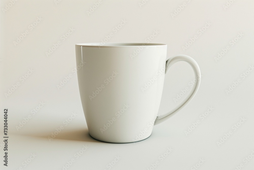 Obraz premium white cup on white