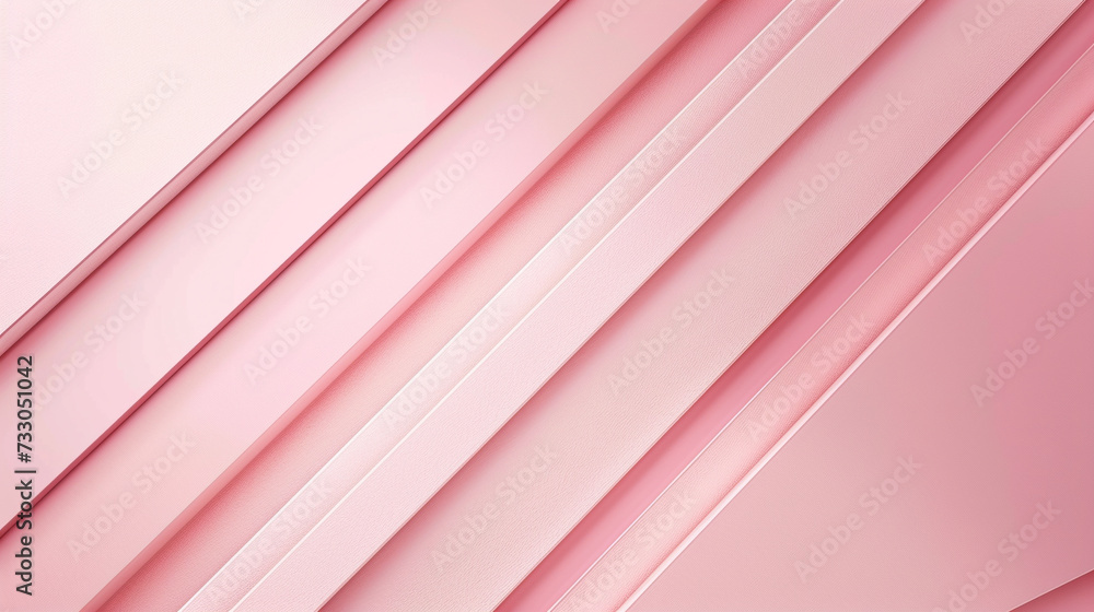 Fototapeta premium Baby pink color with templates metal texture soft lines tech gradient abstract diagonal background