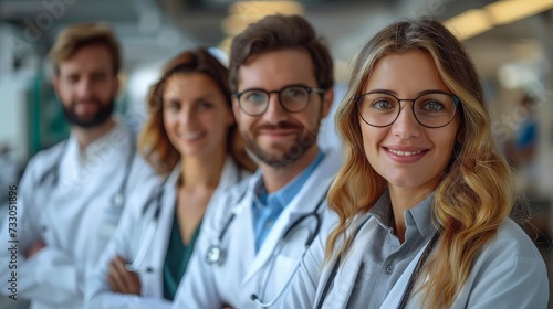 Specialist doctors are lining up. Healthcare Professionals