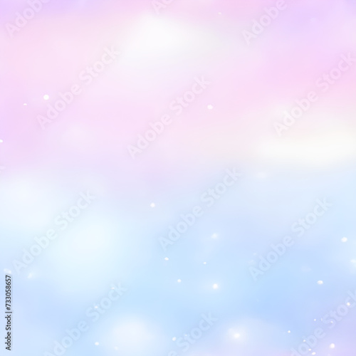Pastel cosmic fantasy background. 