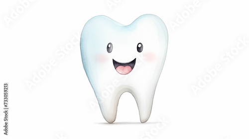 Hand drawn cartoon tooth illustration picture 