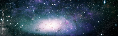 Space many light years far from the Earth. Elements of this image furnished b...