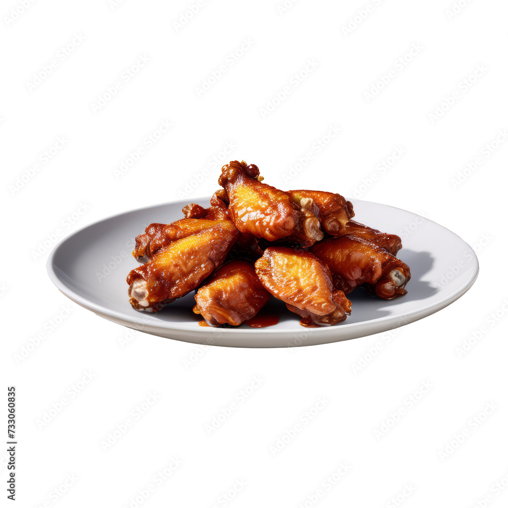 Chicken wings transparant background