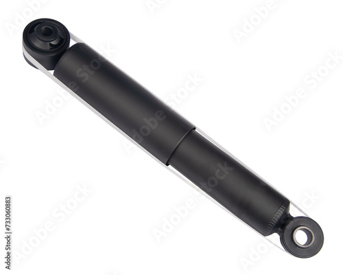 shock absorber automotive car detail isolated on the white background
