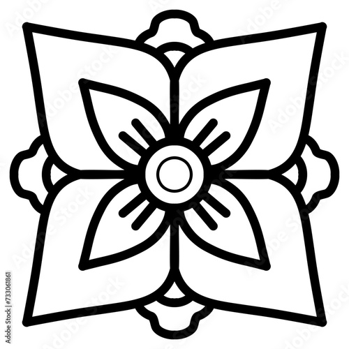 Line modern inspiration from Thai art