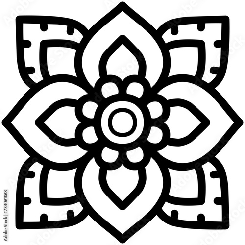 Line modern inspiration from Thai art