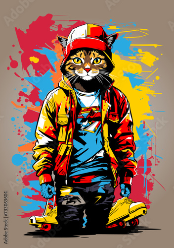 Cat vector design