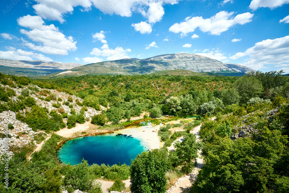 Cetina-Quelle in Kroatien (blue eye)