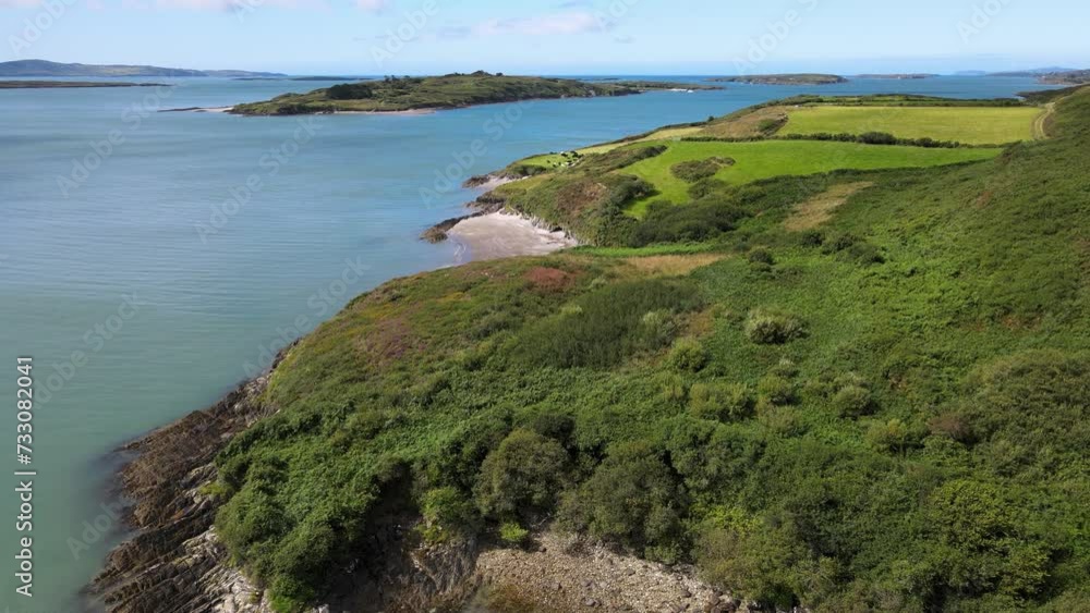 Ireland West Cork Coastline Aerial Drone Ireland West Cork Coastline Aerial Drone
