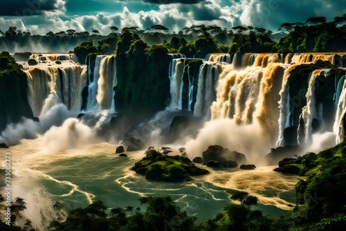 Iguacu Falls  Parana State 