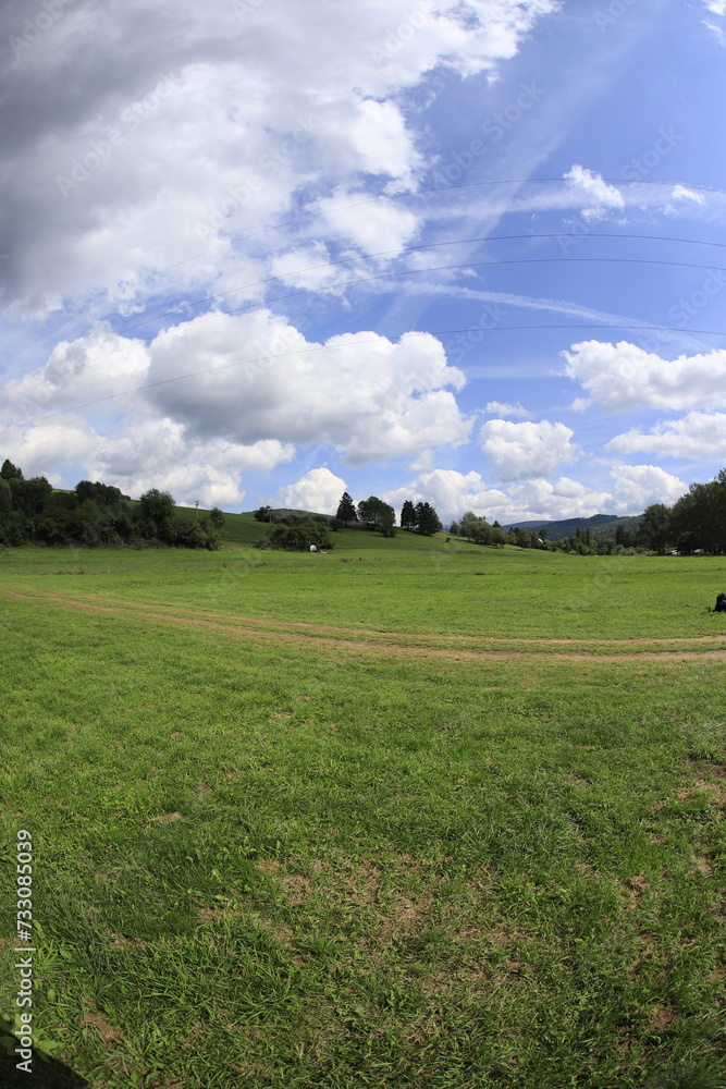 Summer european landcsapes in Slovakia