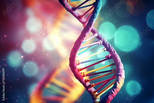 DNA. 3D. DNA Strands