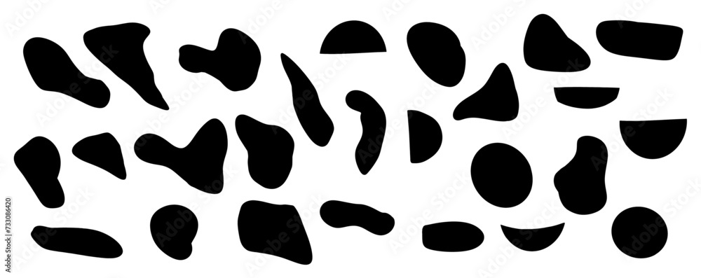 Abstract blotch shape. Liquid shape elements. Set of modern graphic elements. Fluid dynamical forms banner. abstract liquid shapes. Vector illustration. Abstract blotch shape. Liquid shape elements. Set of modern graphic elements. Fluid dynamical forms banner. abstract liquid shapes. Vector illustration.