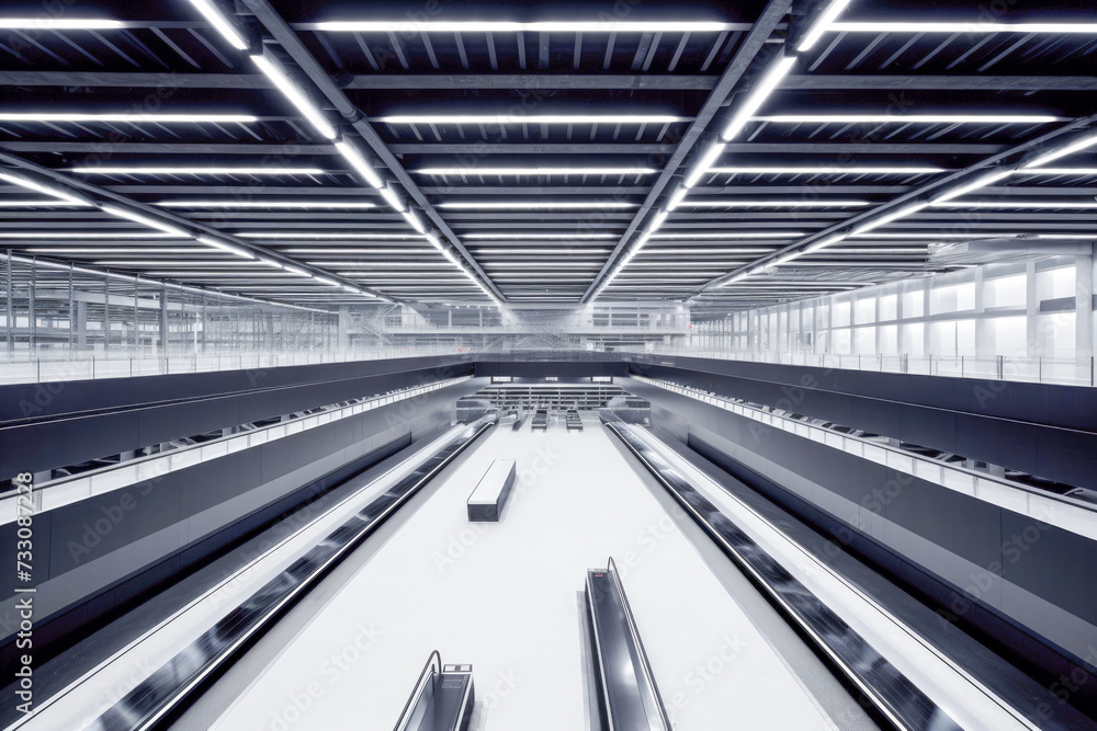 Obraz premium Working in a warehouse