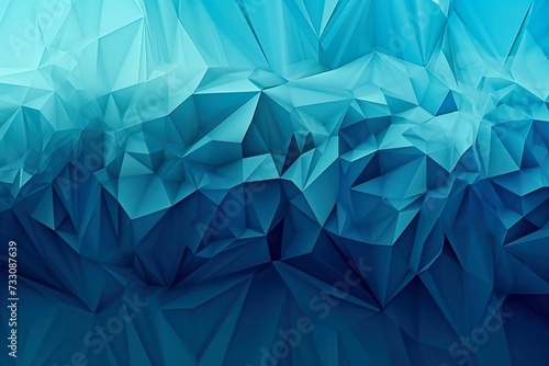 AI generated illustration of an abstract blue background for textures and overlays