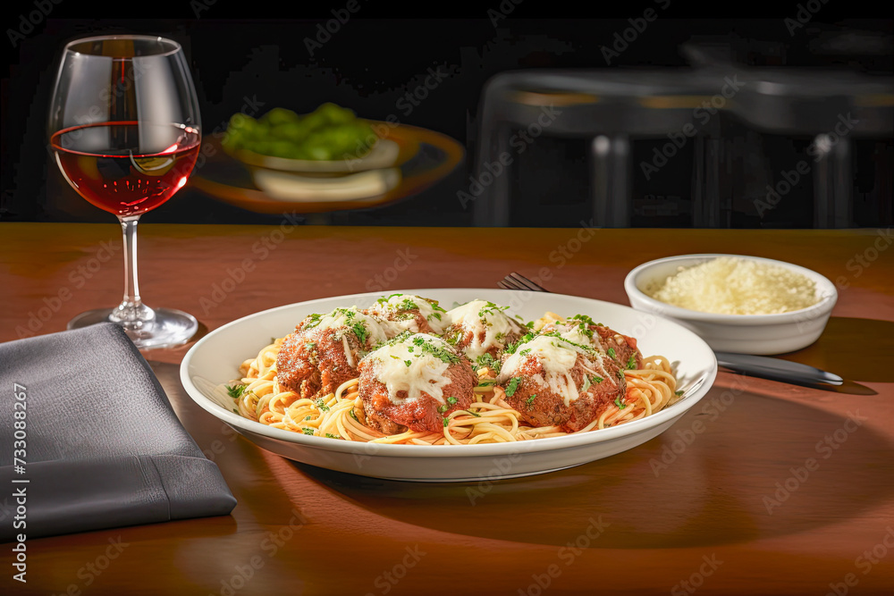 Delicious food on the table Delicious food on the table