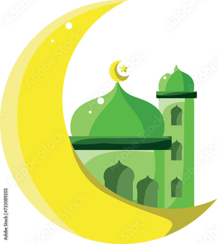 Icon of Ramadan Kareem, Eidul Fitr, moslem celebration