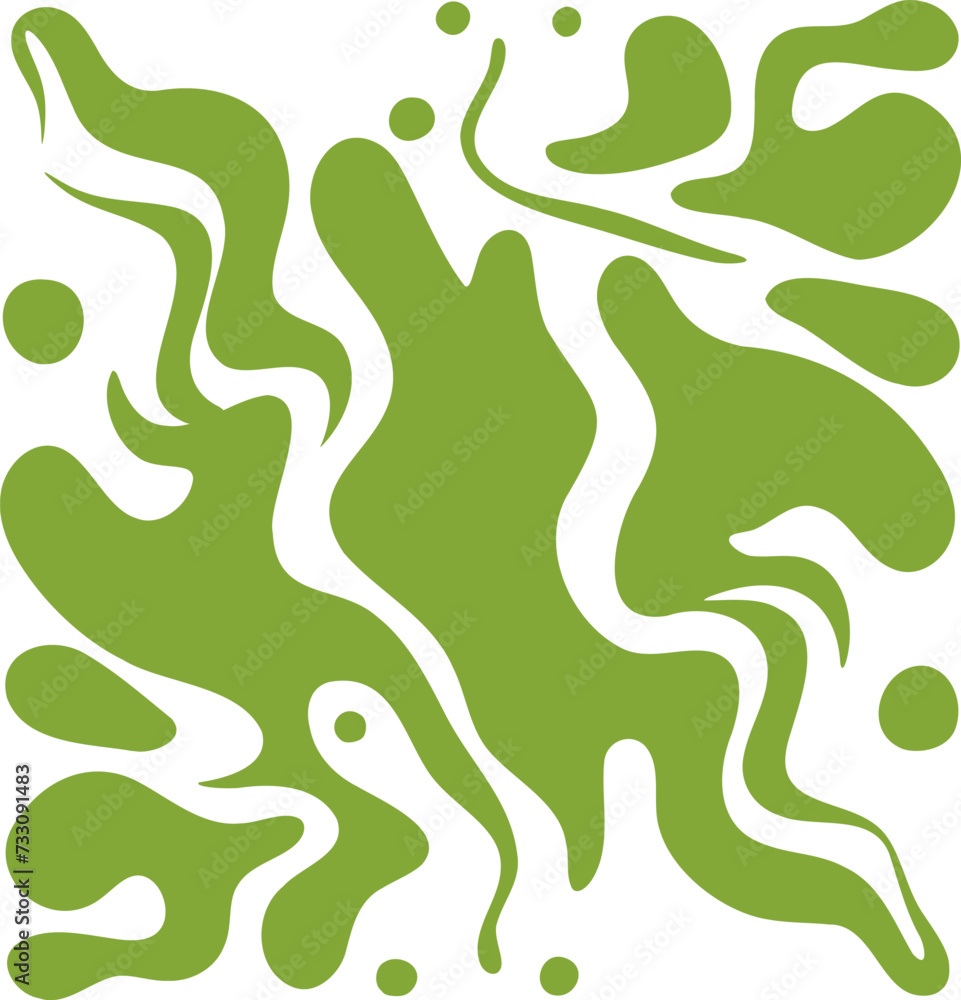 Fluid pattern illustration. Liquify abstract hand drawing design element Fluid pattern illustration. Liquify abstract hand drawing design element