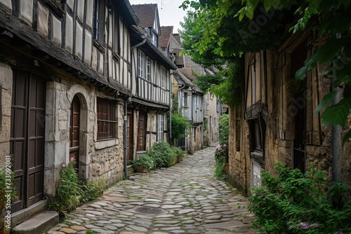 Exploring Ancient Le Mans: A Charming French Cityscape of Cobbled Streets and Half-Timbered Houses