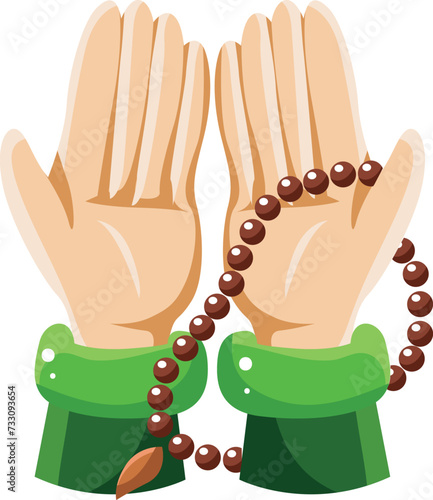 Icon of Ramadan Kareem, Eidul Fitr for Moslem celebrate