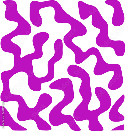 Fluid pattern illustration. Liquify abstract hand drawing design element