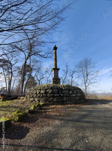 Spiegelsberge Halberstadt und Blick auf die Stadt photo