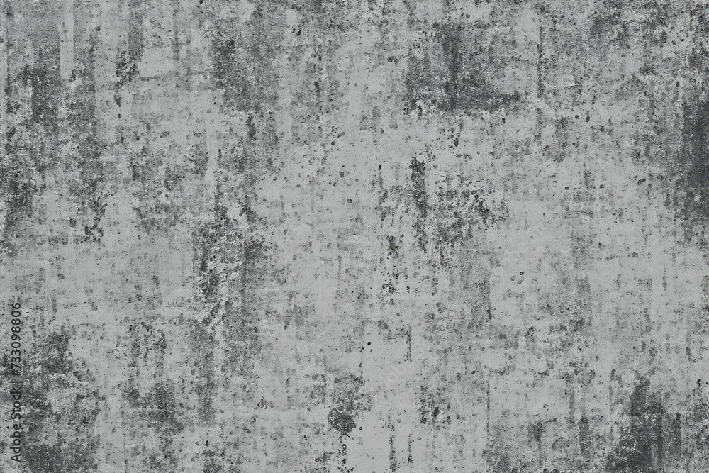 Fototapeta premium AI generated illustration of a plain concrete background