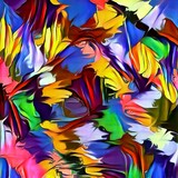 AI generated array of colors