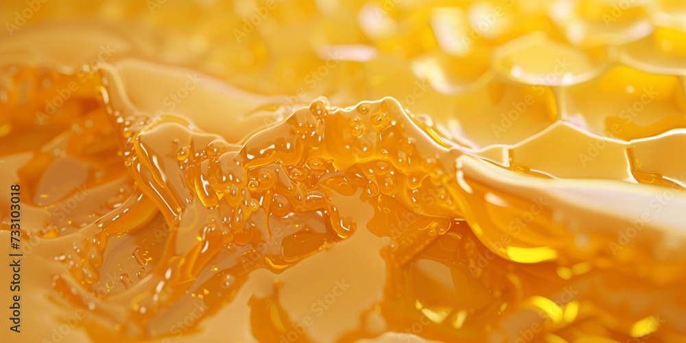 Abstract honey background banner or wallpaper. Honey business visual element Abstract honey background banner or wallpaper. Honey business visual element