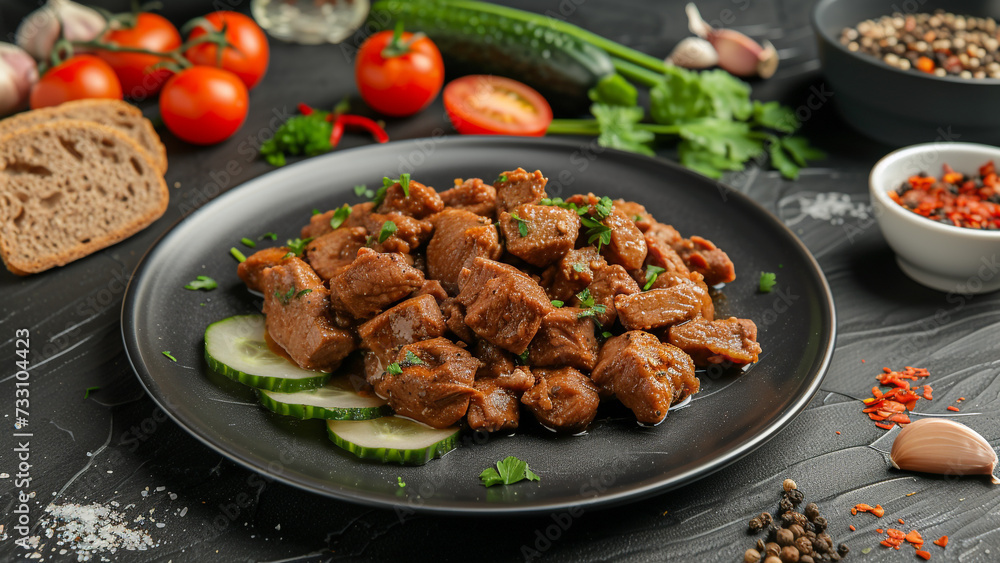 Savory Symphony: A Professional Capture of Beef Stew Savory Symphony: A Professional Capture of Beef Stew