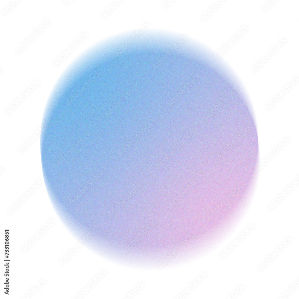 Abstract Circle radial gradient blur with Texture Grain.