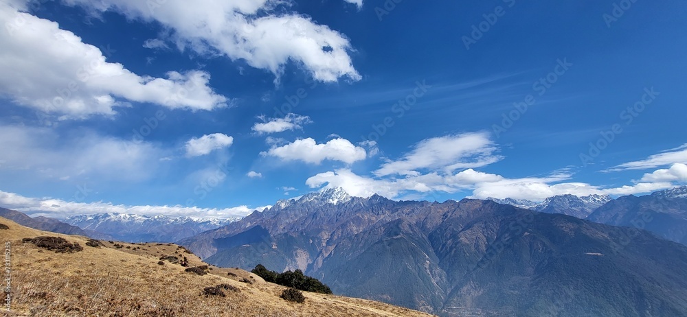 Fototapeta premium Nepal Langtang Valley