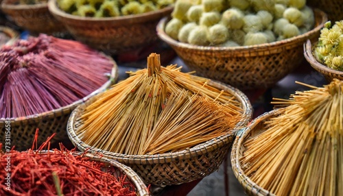 travel hanoi vietnam toothpick incense dried