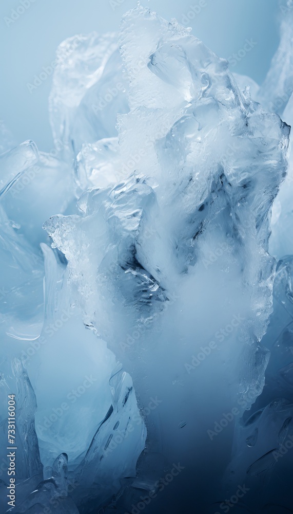 Generative AI image of ice