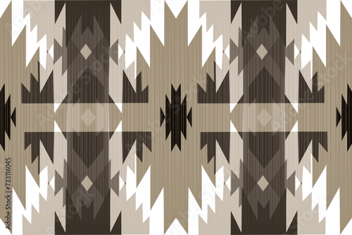 geometric shapes fabric design vector Mix and match Thai patterns. Seamless, carpeted floors, tapei, shawls, towels, textiles, yoga mats, neck scarves or patterned handkerchiefs