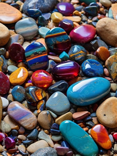 Natural light and semi-precious stones: natural beauty in every detail