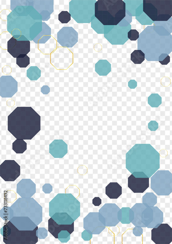 Dark Blue Honeycomb Background Transparent Vector. Atom Futuristic Illustration. Interactive Background. White Line Network. Hexagon Texture.