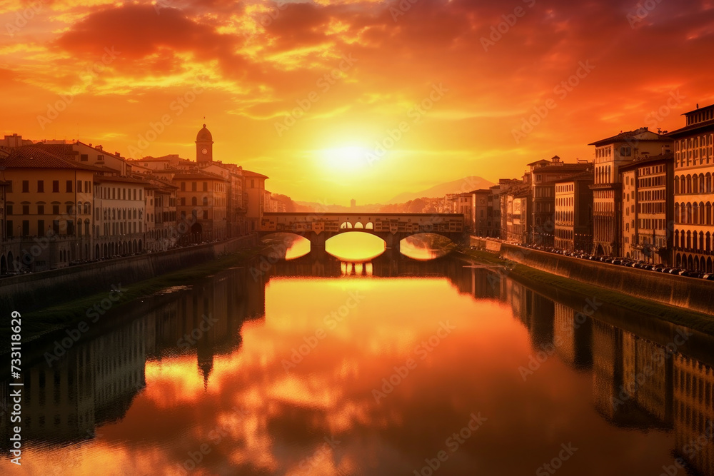 Florence panorama Tuscany