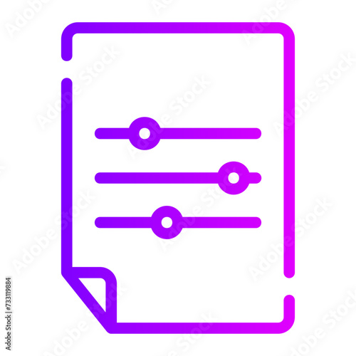 preset gradient icon